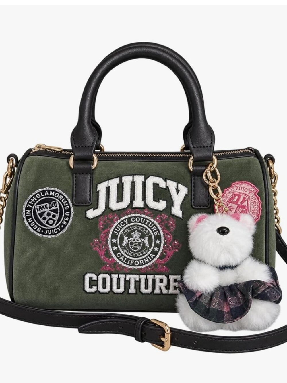 Juicy Couture Crossbody Satchel Handbag